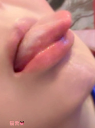 고양이 혀로 𐄑𐅁̂ ⩊፟･･̂𐅀𐄑💕