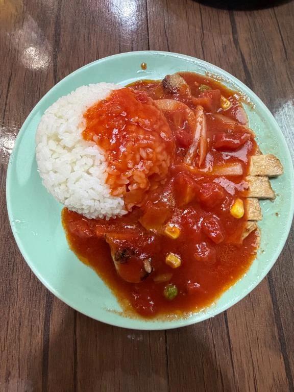 평소 먹지 않는 밥