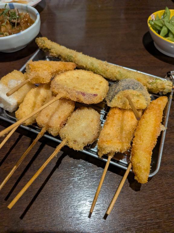 꼬치 커틀렛 좋았다-♡